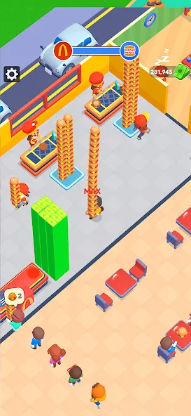 My Burger Shop: Burger Games (Май Бургер Шоп Игры)  [МОД Меню] Screenshot 3