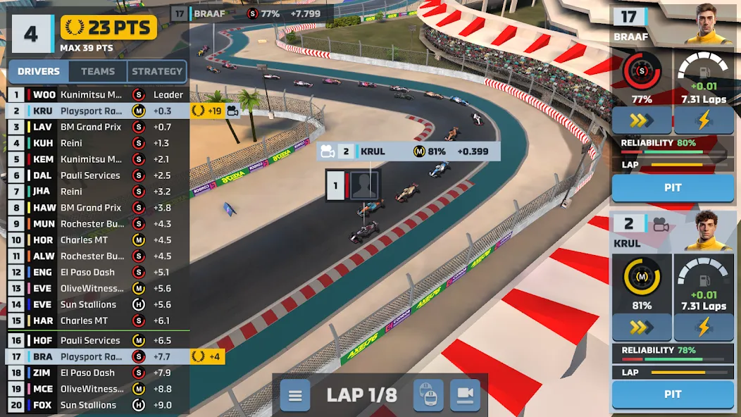 Motorsport Manager Game 2024 (Моторспорт менеджер онлайн 2023)  [МОД Меню] Screenshot 5