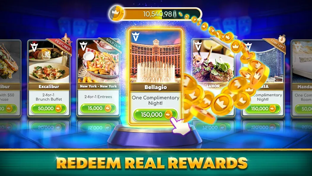 myVEGAS Slots: Casino Slots (майВЕГАС Слотс)  [МОД Menu] Screenshot 2