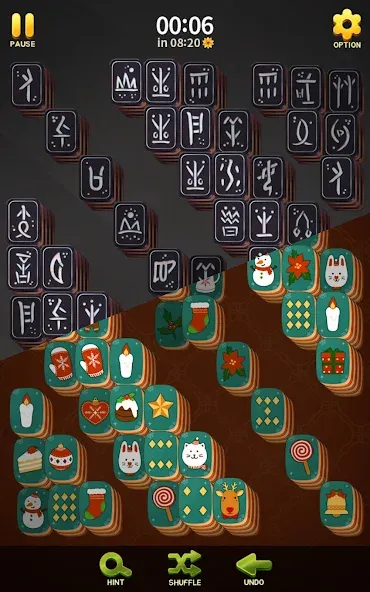 Mahjong Blossom Solitaire  [МОД Бесконечные монеты] Screenshot 5