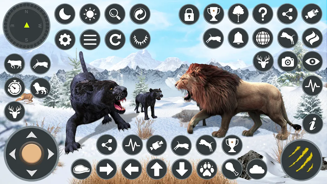 Wild Black Panther Games  [МОД Unlocked] Screenshot 2