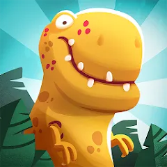 Скачать взломанную Dino Bash: Dinosaur Battle (Дино Баш)  [МОД Много монет] - последняя версия apk на Андроид