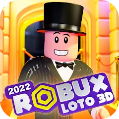 Взломанная Robux Loto 3D Pro (Робукс Лото 3D Про)  [МОД Бесконечные монеты] - стабильная версия apk на Андроид