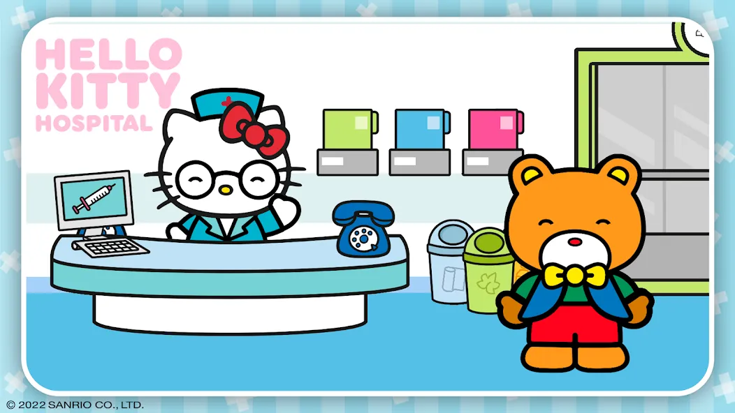 Hello Kitty: Kids Hospital (Хелло Китти)  [МОД Menu] Screenshot 1