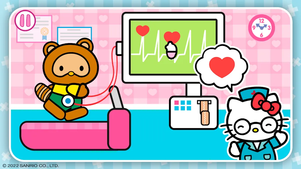 Hello Kitty: Kids Hospital (Хелло Китти)  [МОД Menu] Screenshot 5