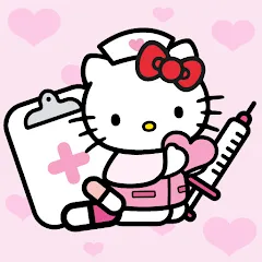 Скачать взлом Hello Kitty: Kids Hospital (Хелло Китти)  [МОД Menu] - полная версия apk на Андроид