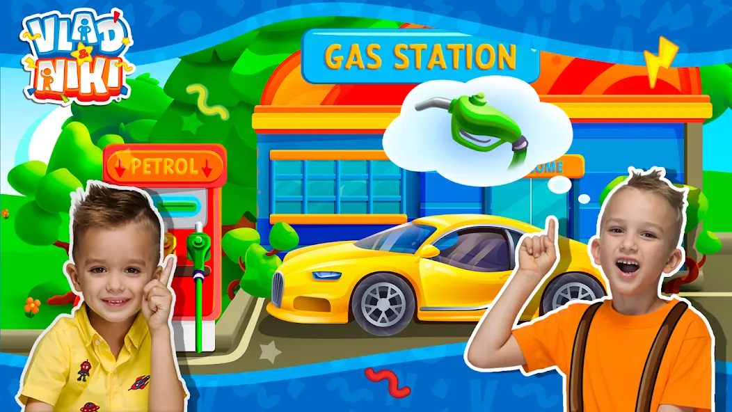 Vlad and Niki: Car Service  [МОД Mega Pack] Screenshot 3