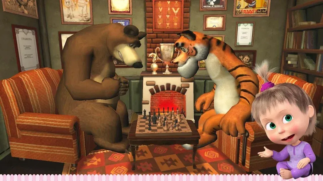 Masha and the Bear: Good Night  [МОД Много монет] Screenshot 5