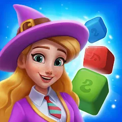 Скачать взлом Magic Blast: Mystery Puzzle (Маджик Бласт)  [МОД Unlocked] - стабильная версия apk на Андроид