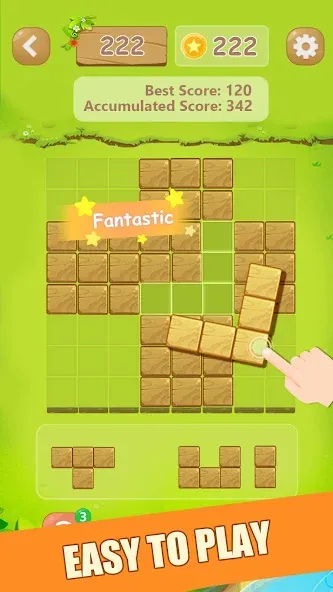 Puzzle Green Blocks (Пазл Зеленые Блоки)  [МОД Menu] Screenshot 4