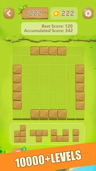 Puzzle Green Blocks (Пазл Зеленые Блоки)  [МОД Menu] Screenshot 5