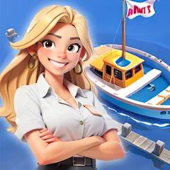 Скачать взлом Idle Seafood Market -Tycoon (Айдл Сифуд Маркет)  [МОД Меню] - стабильная версия apk на Андроид