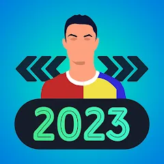 Скачать взлом Guess The Footballer 2023  [МОД Бесконечные монеты] - последняя версия apk на Андроид