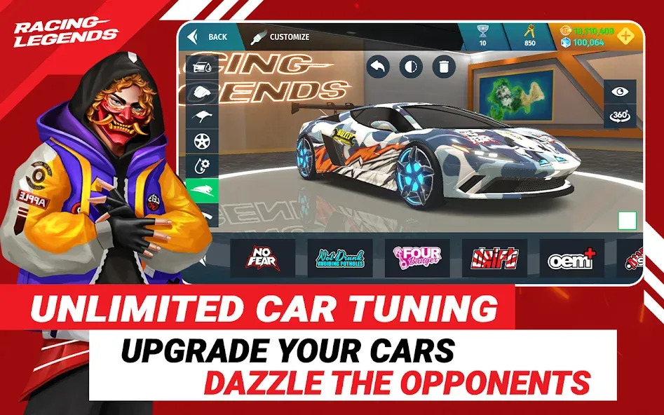 Racing Legends Funzy (Расинг Легендс Фанзи)  [МОД Все открыто] Screenshot 3