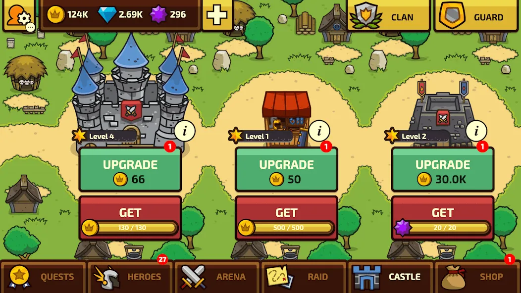 Raid Heroes: Total War  [МОД Меню] Screenshot 3