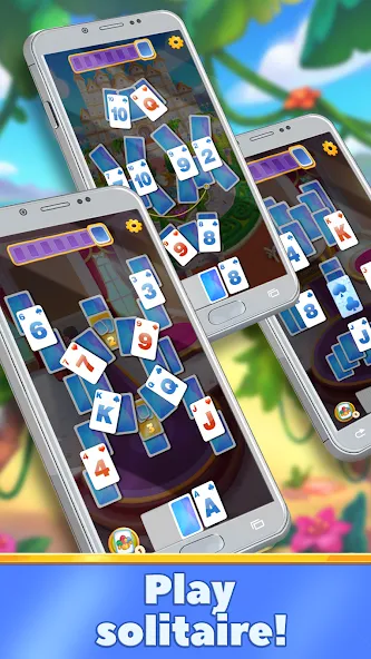 Emily's Hotel Solitaire  [МОД Unlimited Money] Screenshot 4