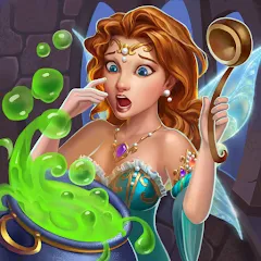 Скачать взломанную Magic Story of Solitaire Cards  [МОД Mega Pack] - стабильная версия apk на Андроид