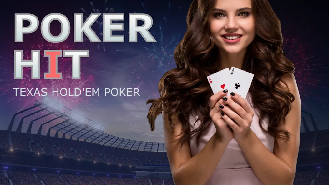 Poker Offline: Texas Holdem  [МОД Много монет] Screenshot 1