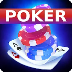 Взлом Poker Offline: Texas Holdem  [МОД Много монет] - полная версия apk на Андроид