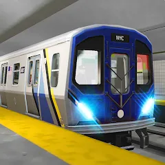 Скачать взлом Subway Train Simulator  [МОД Много монет] - полная версия apk на Андроид