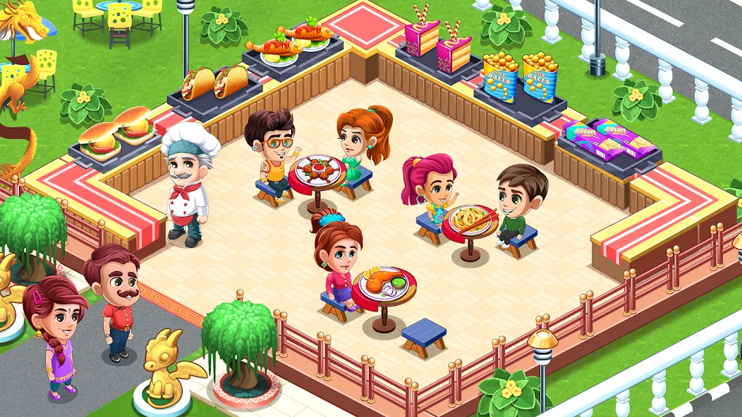 Cooking Restaurant Kitchen (Кукинг Ресторан Китчен)  [МОД Mega Pack] Screenshot 4