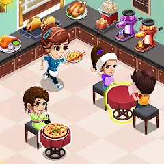 Взлом Cooking Restaurant Kitchen (Кукинг Ресторан Китчен)  [МОД Mega Pack] - последняя версия apk на Андроид