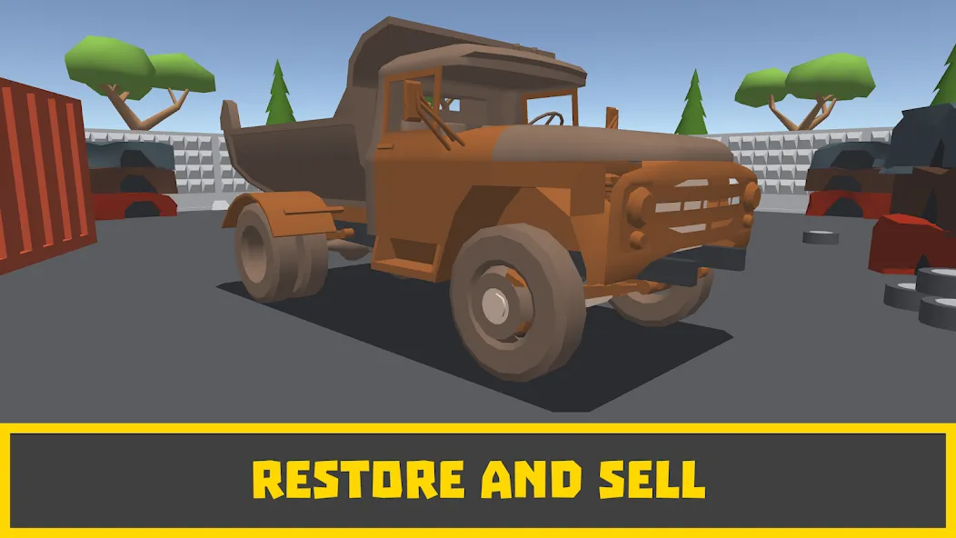 Retro Garage - Car Mechanic  [МОД Unlocked] Screenshot 3