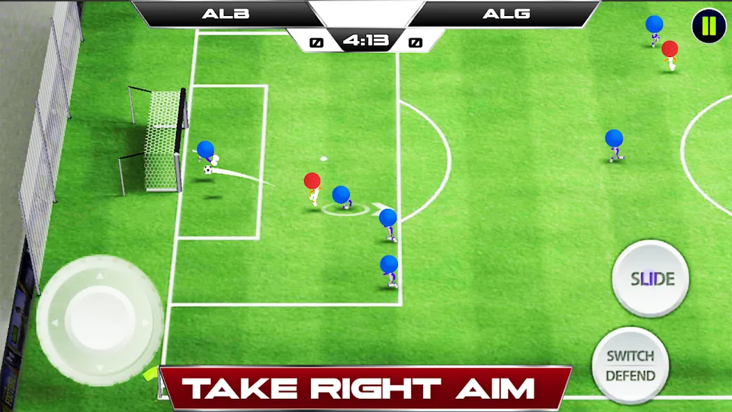 Stickman Soccer Football Game  [МОД Бесконечные деньги] Screenshot 3