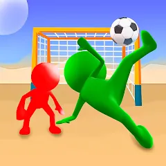 Скачать взломанную Stickman Soccer Football Game  [МОД Бесконечные деньги] - полная версия apk на Андроид