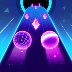 Взлом Rolling Twins: Music Ball Rush (Роллинг Твинс)  [МОД Бесконечные деньги] - последняя версия apk на Андроид