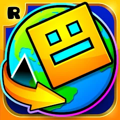 Взломанная Geometry Dash World (Геометри Дэш Ворлд)  [МОД Unlimited Money] - последняя версия apk на Андроид