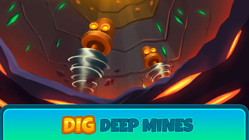 Deep Town: Idle Mining Tycoon (Дип Таун)  [МОД Меню] Screenshot 4