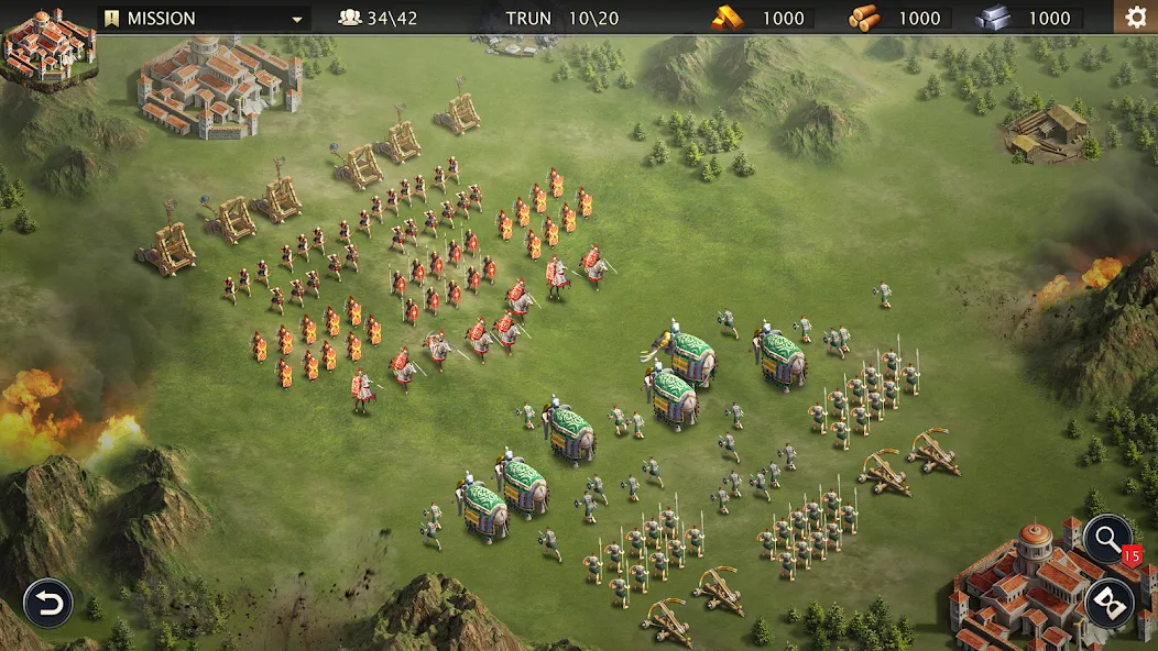 Grand War: Rome Strategy Games (Гранд Вар)  [МОД Unlimited Money] Screenshot 4