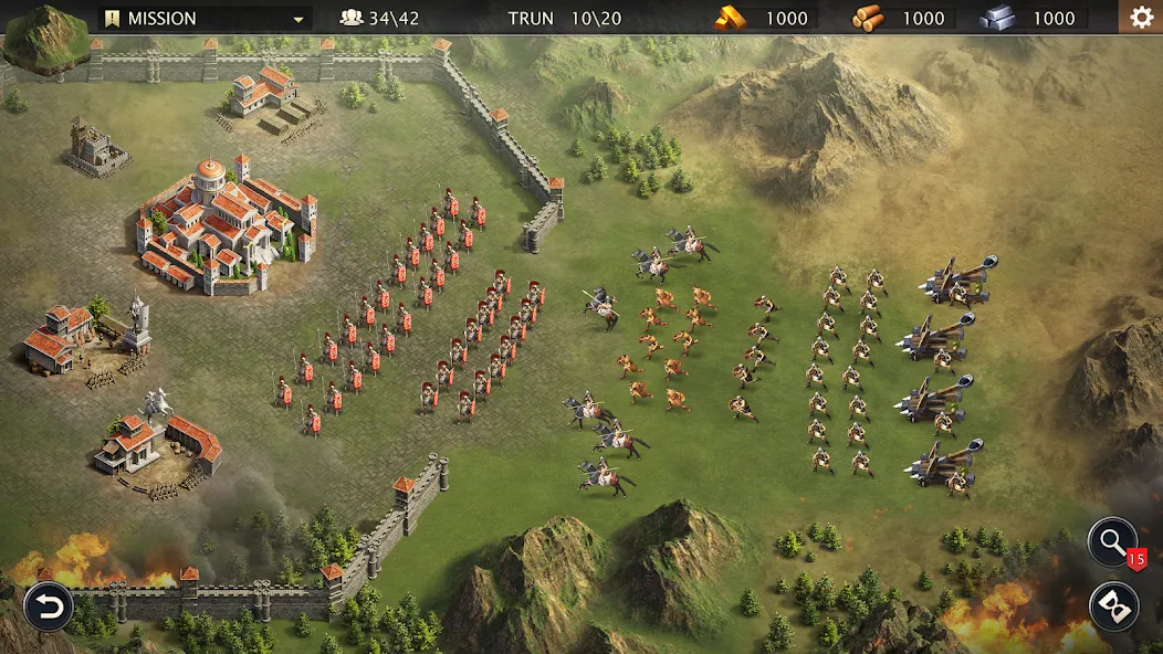 Grand War: Rome Strategy Games (Гранд Вар)  [МОД Unlimited Money] Screenshot 5