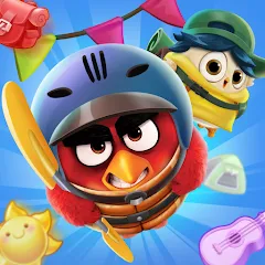 Скачать взлом Angry Birds Match 3 (Энгри Бердс Матч 3)  [МОД Меню] - полная версия apk на Андроид