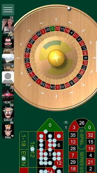 Roulette Online  [МОД Много монет] Screenshot 1