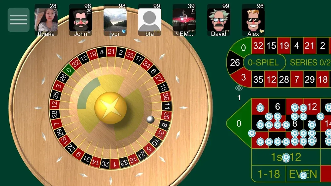 Roulette Online  [МОД Много монет] Screenshot 3