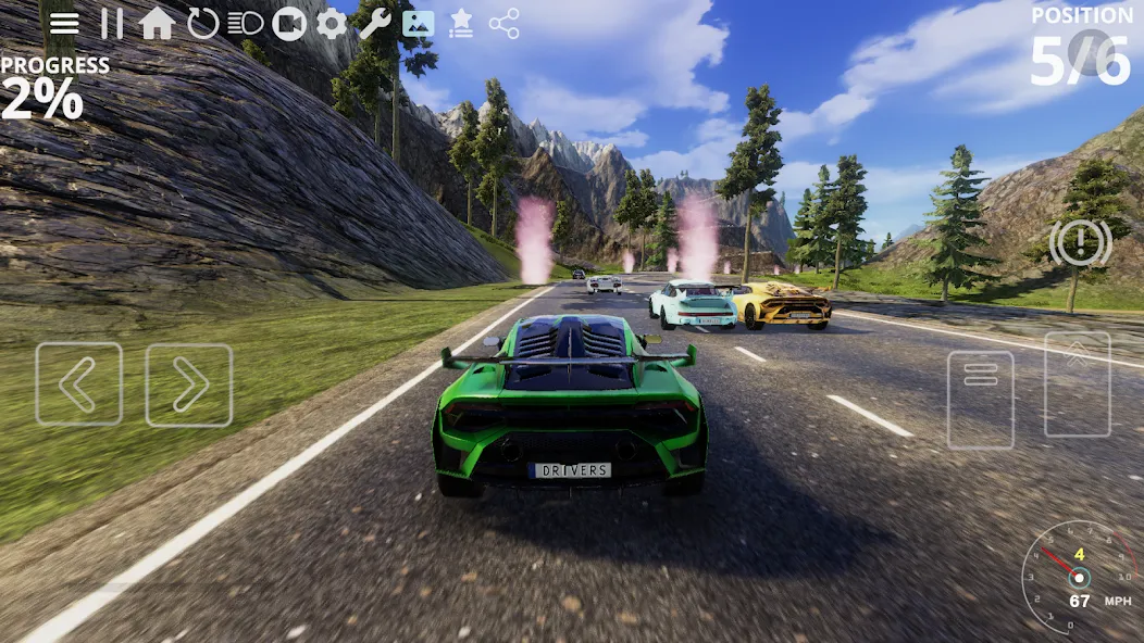 Drive.RS : Open World Racing  [МОД Бесконечные монеты] Screenshot 4