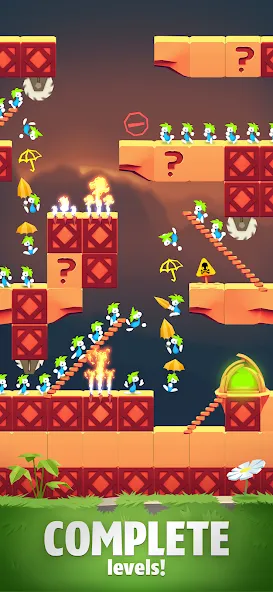 Lemmings (Леммингс)  [МОД Все открыто] Screenshot 1