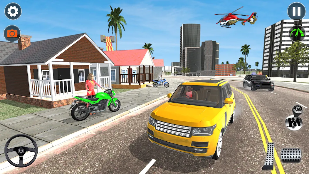 Indian Car Simulator: Car Game (Индийский автомобильный симулятор)  [МОД Все открыто] Screenshot 1