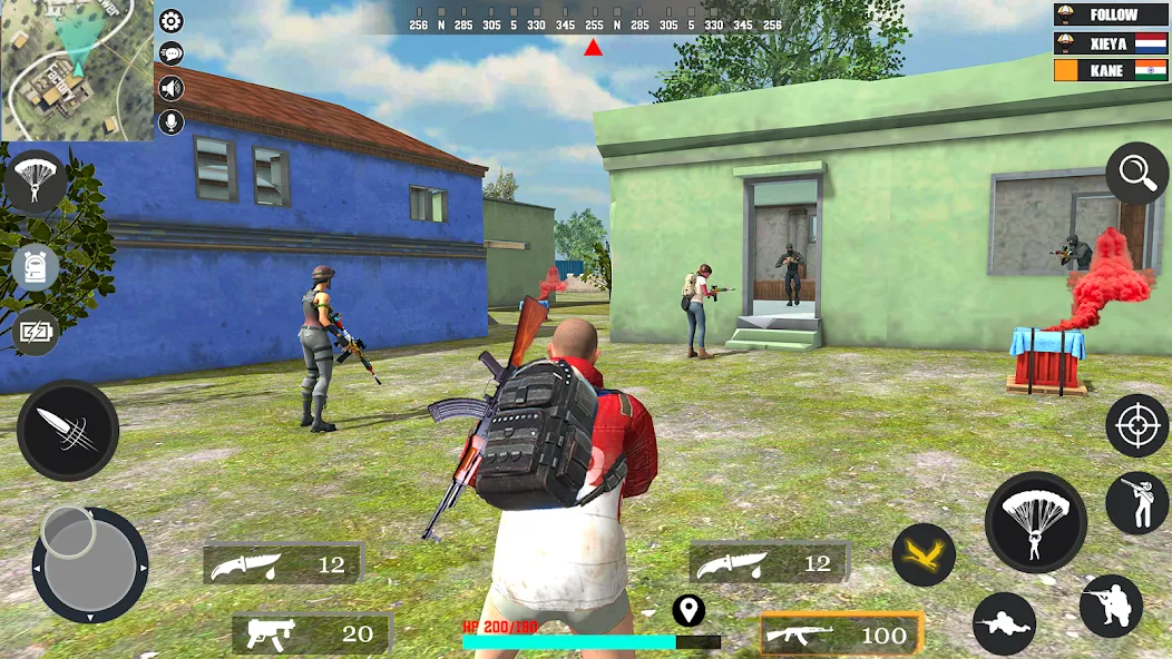 Fps Fire Shooting Game Offline (Фпс Баттлграунд Мобайл Индия)  [МОД Menu] Screenshot 1