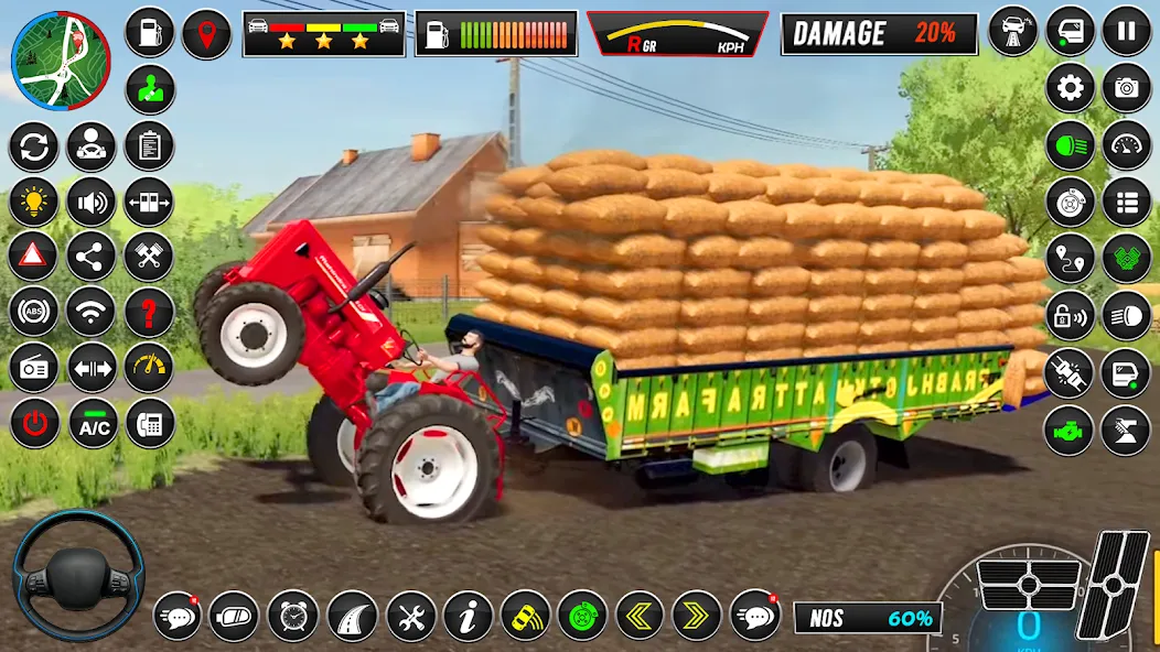 Indian Tractor Simulator Games  [МОД Mega Pack] Screenshot 2