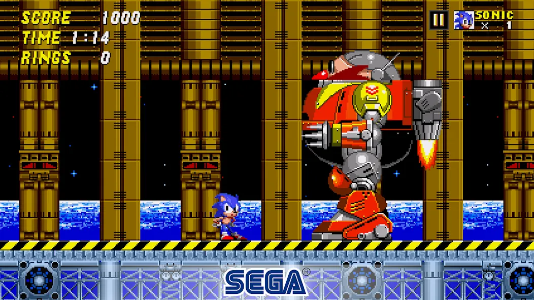 Sonic The Hedgehog 2 Classic (Соник Зе Хеджхог 2 Классик)  [МОД Меню] Screenshot 2