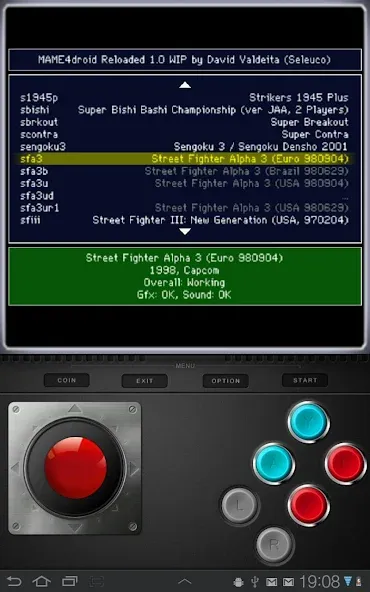 MAME4droid  (0.139u1) (МАМЕ4дроид)  [МОД Бесконечные деньги] Screenshot 3