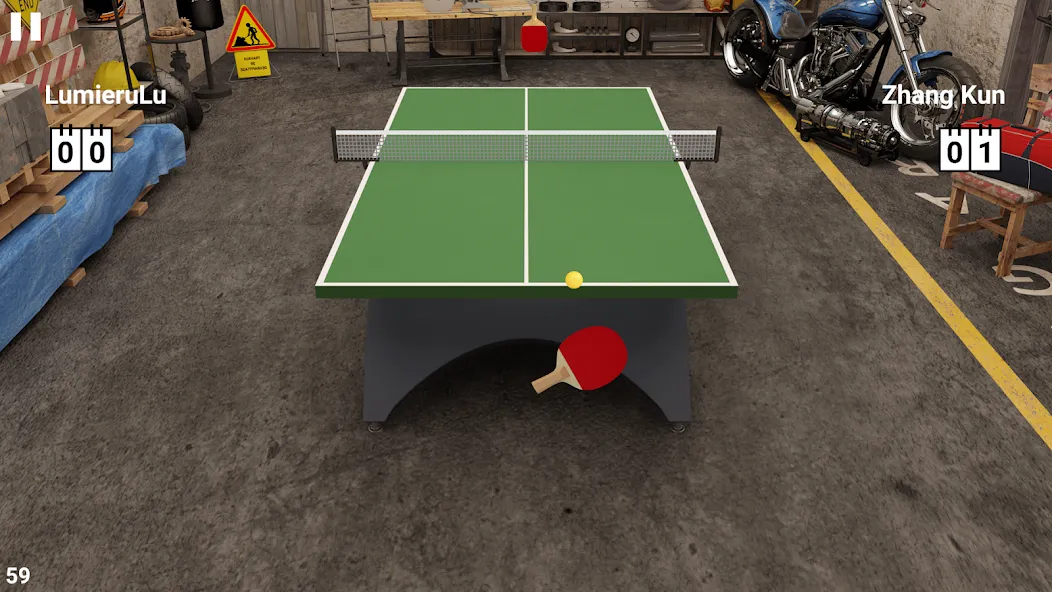 Virtual Table Tennis (Виртуальный настольный теннис)  [МОД Бесконечные деньги] Screenshot 1