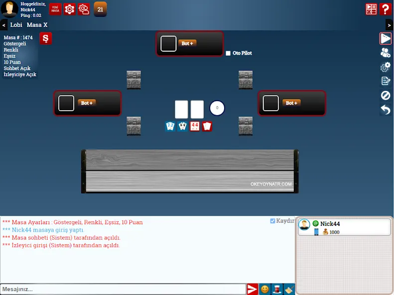 SevgiOkey.Com - Okey Oyna  [МОД Все открыто] Screenshot 5