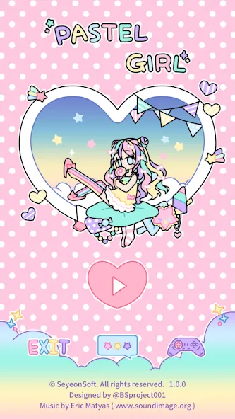 Pastel Girl : Dress Up Game  [МОД Много денег] Screenshot 1