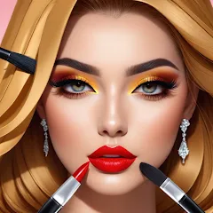 Скачать взлом Fashion Artist: Makeup Game  [МОД Меню] - полная версия apk на Андроид