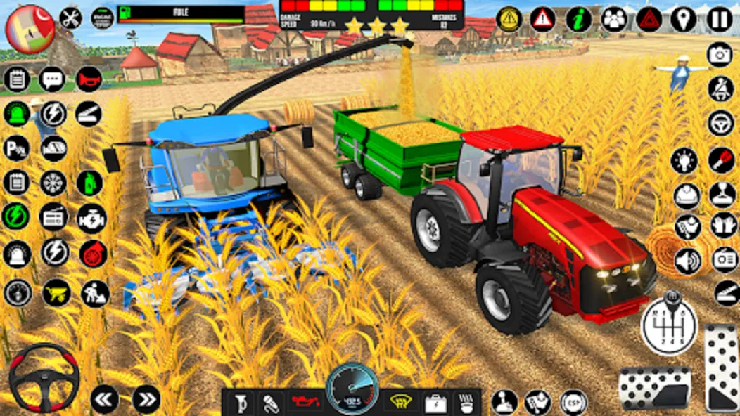 Indian Tractor Driving Game 3D (Фарминг Геймс)  [МОД Unlimited Money] Screenshot 3