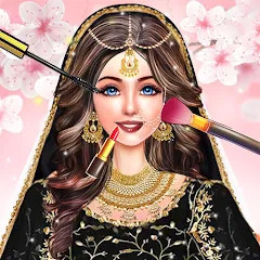 Взломанная Makeup, Fashion Dress up Games  [МОД Mega Pack] - последняя версия apk на Андроид